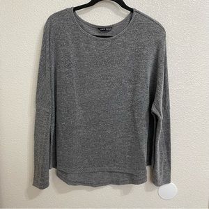 Shein Gray Oversized Long Sleeve, Medium